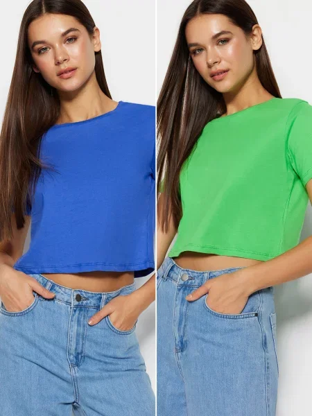 Tricou Trendyol albastru