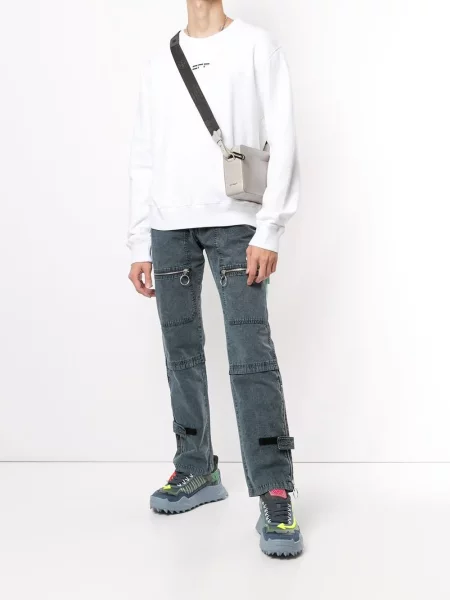 Kelnės Off-white balta