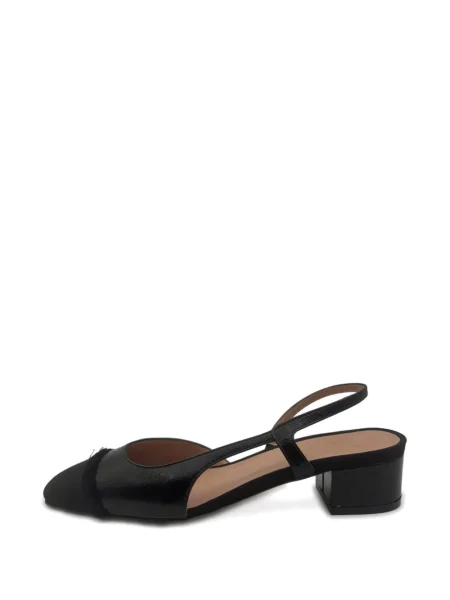 Lodičky Roberto Festa s třásněmi s otevřenou patou černé