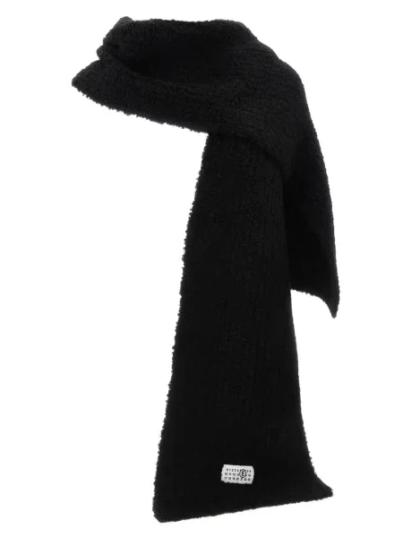 Fular Mm6 Maison Margiela negru