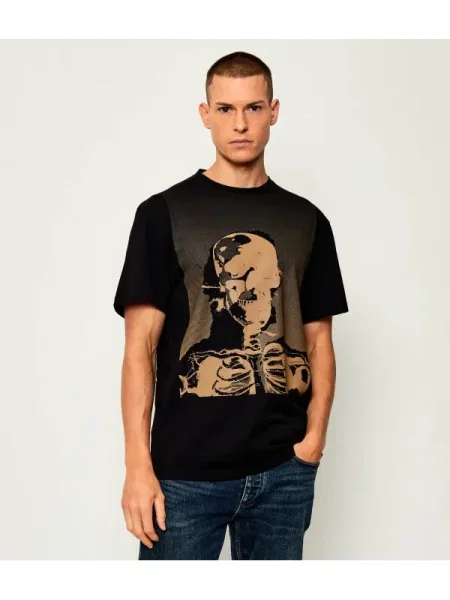 Alexander McQueen Tricou negru