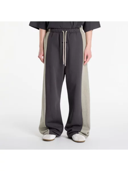 Pantaloni de trening Fear Of God Essentials Panelled Lounge Pant Iron Grey/ Seal Heather S gri