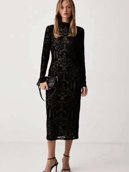 Fracomina rochie negru