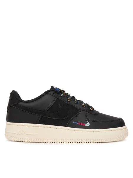 Nike Αθλητικά Air Force 1 1 GS μαύρο