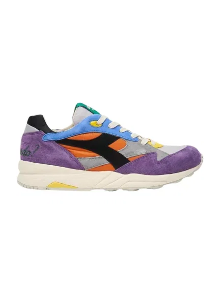 Sneakersy Diadora skórzane fioletowe
