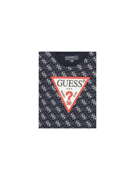 Guess Póló Regular Fit sötétkék