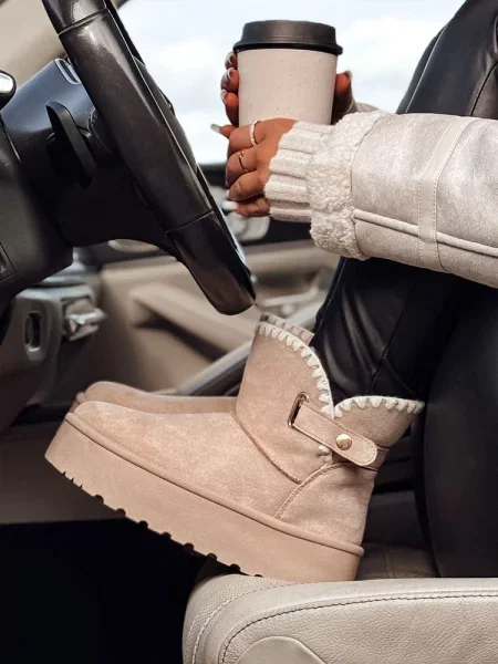 Botki SOFTWALK khaki Dstreet