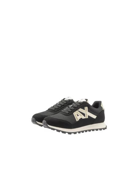 Armani Exchange Sneakersy czarny