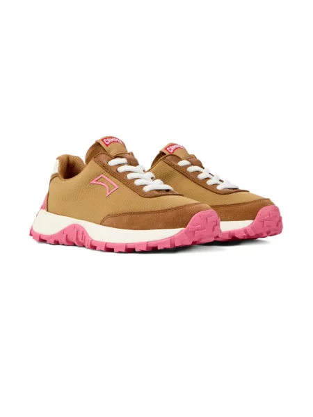 Sneakersy dziecięce Camper brązowe