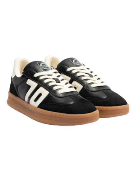 Sneakersy Back70 skórzane czarne