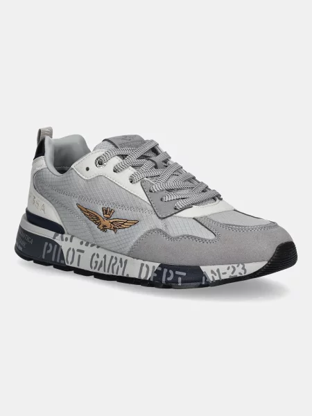 Маратонки Aeronautica Militare SNEAKERS мъжки сиво