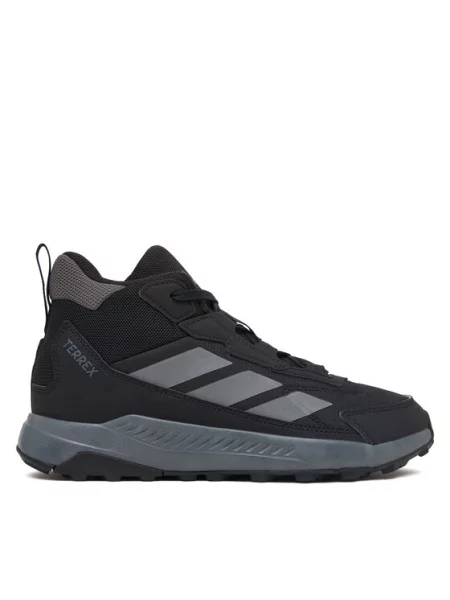 Adidas Bakancs Terrex Anylander Mid Junior Hiking Shoes fekete