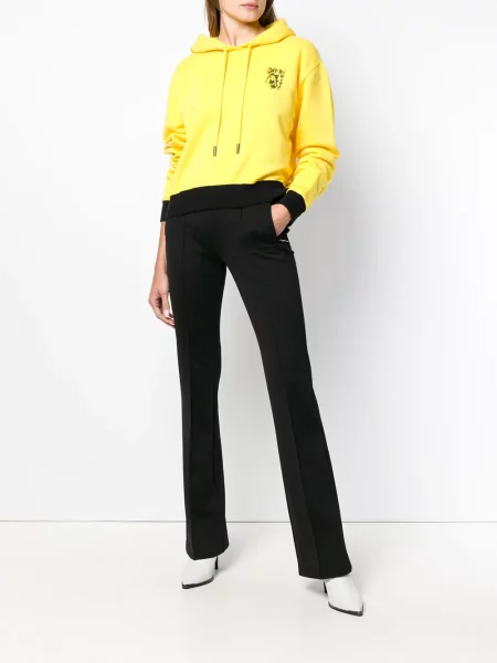 Pantaloni Off-white alb