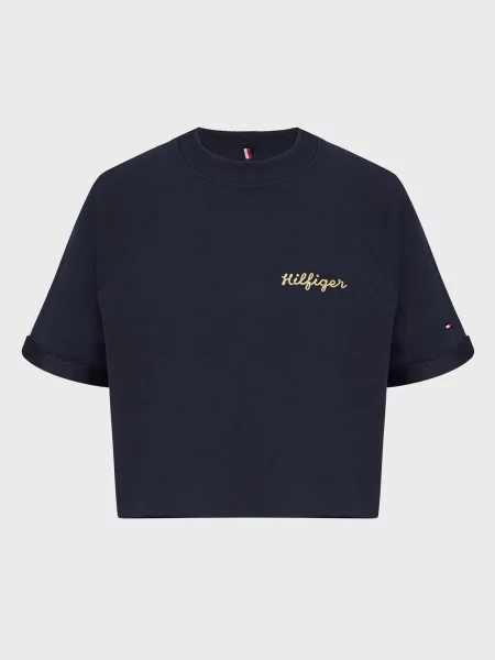 Махровая футболка Tommy Hilfiger синяя