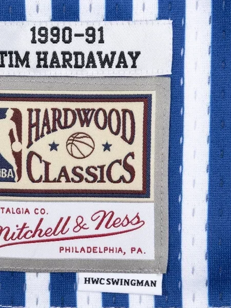 Cămașă Mitchell & Ness din jerseu albastru
