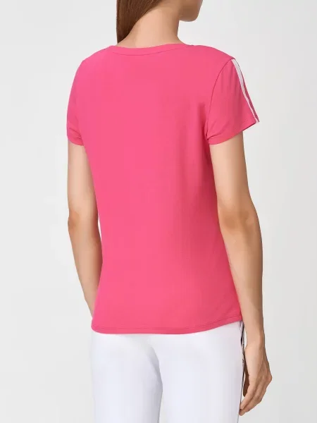 Футболка Ea7 Emporio Armani розовая