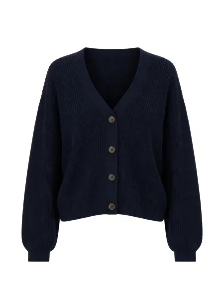 Cardigan Jenni Kayne cu nervuri albastru