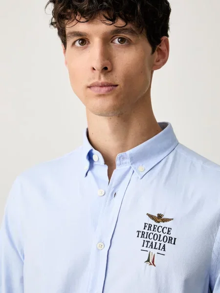 Рубашка Aeronautica Militare из твилла