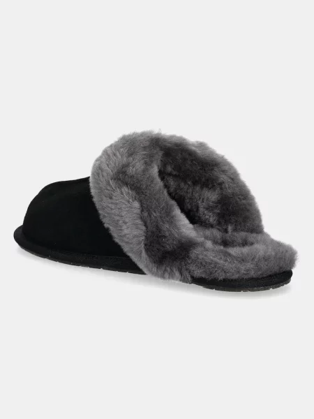 Semišové papuče UGG Scuffette II černé