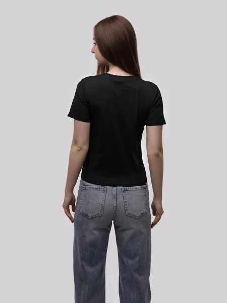 Футболка STREAM віскоза/поліестер чорний