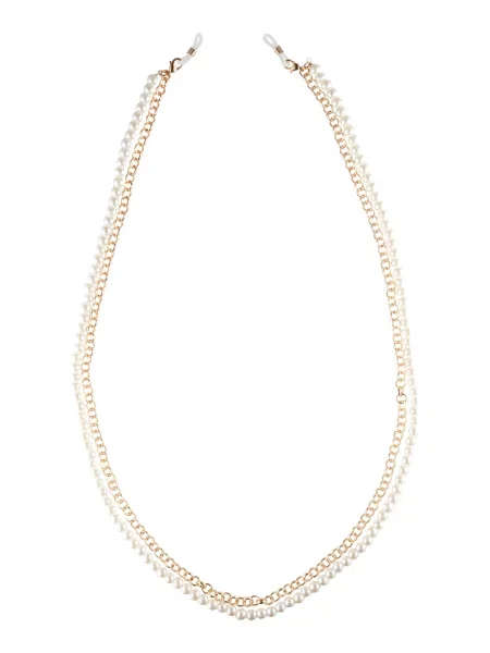 Urban Classics Napszemüveg Pearl layering Chain arany fehér