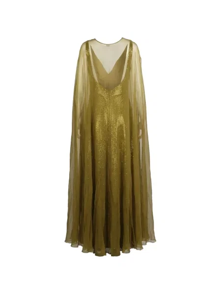 Rochie maxi Valentino Garavani cu paiete de mătase