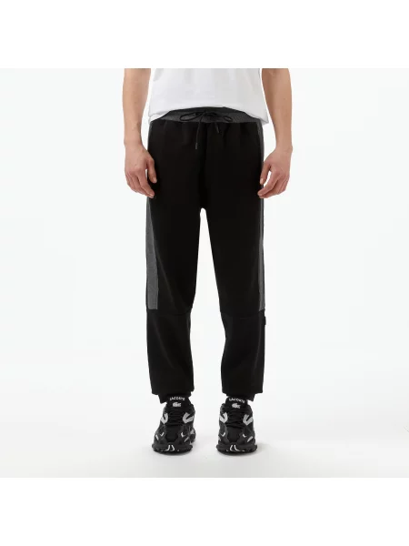 Lacoste Spodnie Dresowe Slim Fit czarne