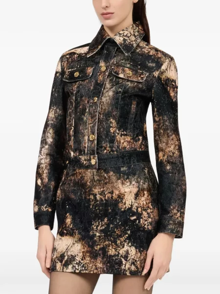 Geacă de blugi Roberto Cavalli negru