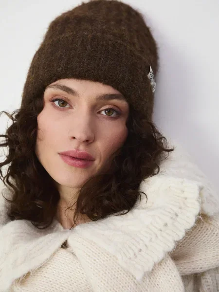 Шапка Medicine кафяво