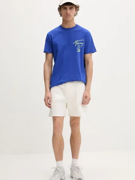 Tommy Jeans tričko modré
