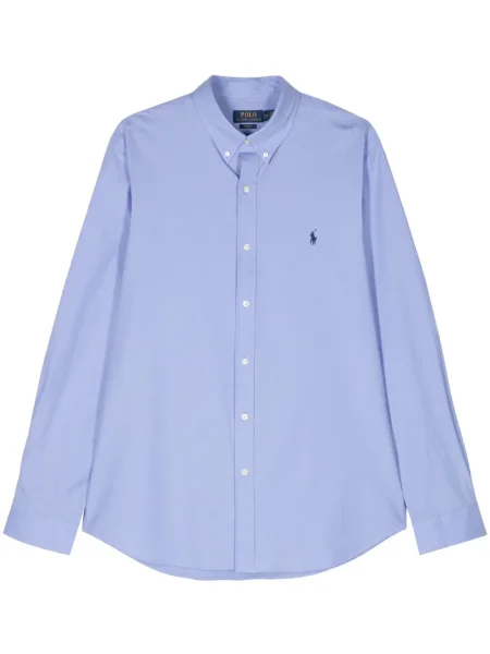 Koszula Polo Ralph Lauren w kratkę niebieska