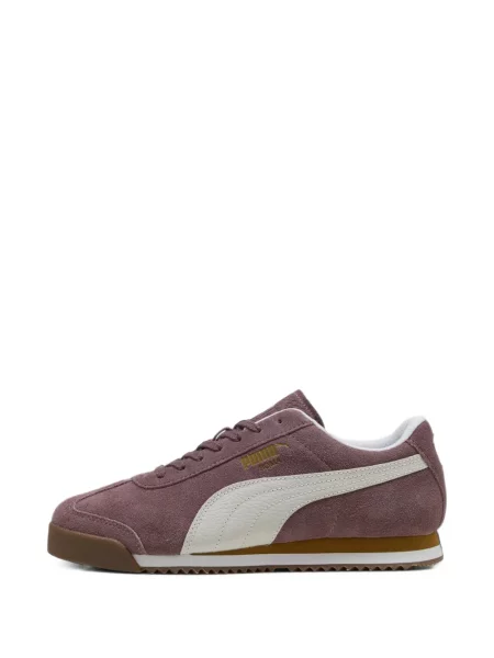 Sneakerși Puma Suede din piele de căprioară violet