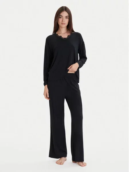 Pyžamo Ysabel Mora černé