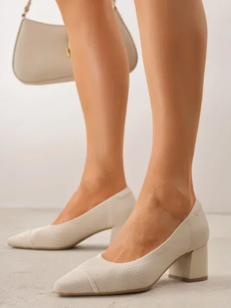 Pantofi cu Abathise bej