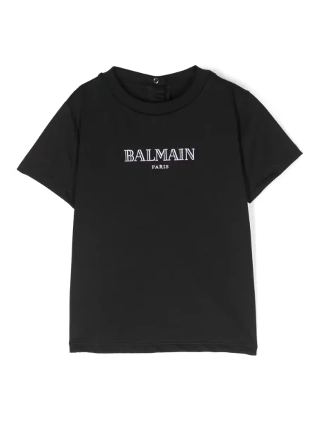 Koszulka dziecięca Balmain czarna