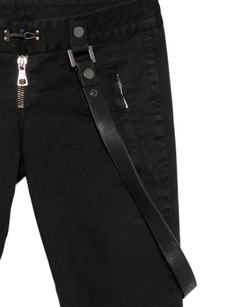 Pantaloni Dsquared2 cu bretele negru