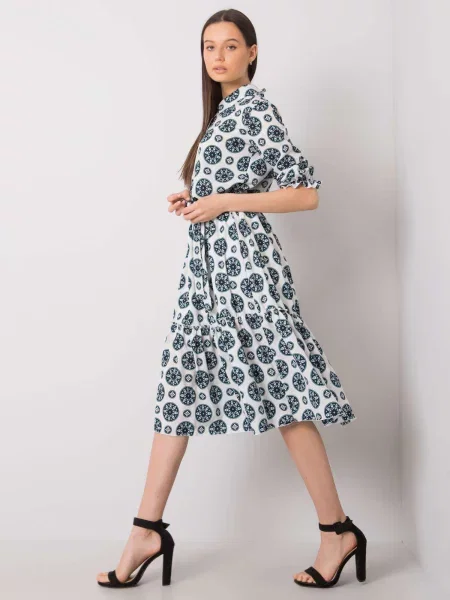Rochie Fashionhunters de costum alb
