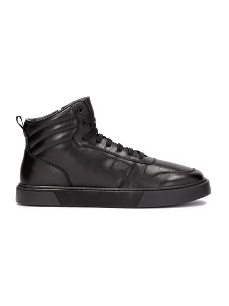 Sneakersy Kazar skórzane czarne