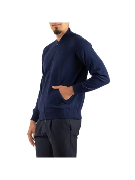 Bluza rozpinana Filippo De Laurentiis niebieska