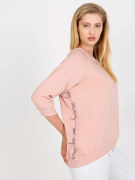Bluză Fashionhunters roz