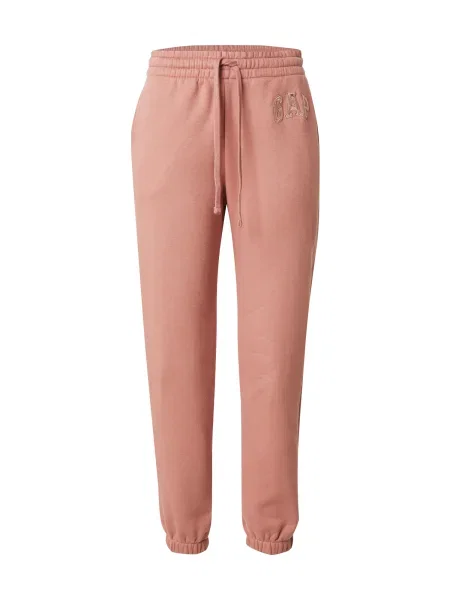 Pantaloni sport Gap cu autograf roz