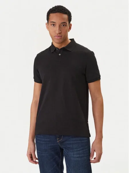 Guess Polo μαύρο