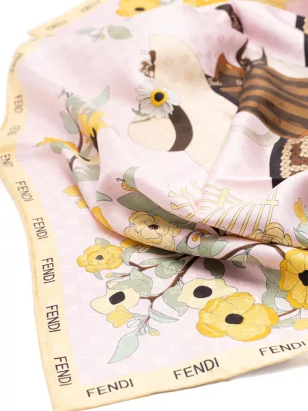 Fular Fendi roz