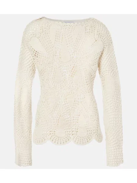 Șapcă Gabriela Hearst de lână alb