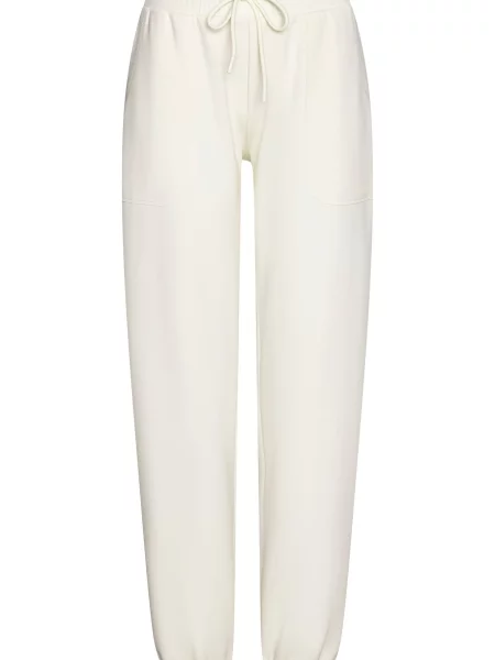 Copenhagen Studios Pantaloni perlat alb
