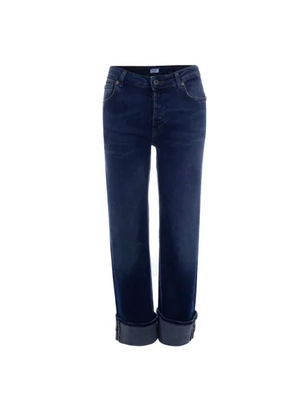 Jeansy straight leg Liu Jo niebieskie