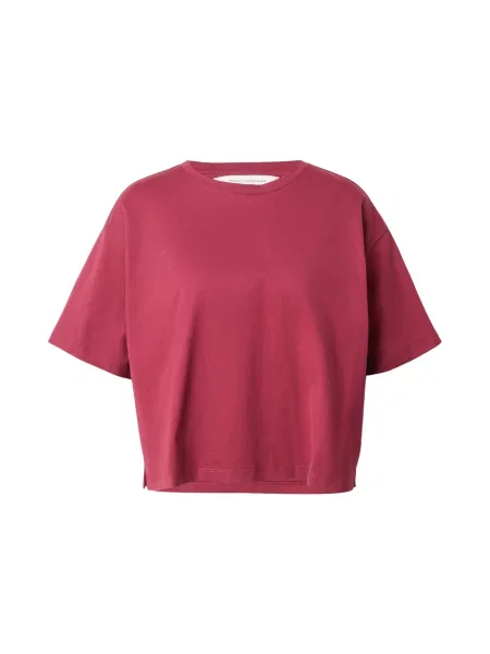 MSCH COPENHAGEN Tricou Leana burgundy roșu