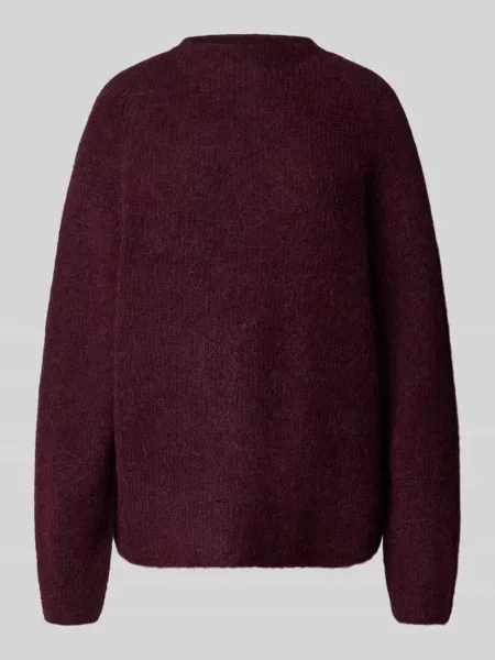 Sweter z dzianiny o kroju relaxed fit z mieszanki wełny model ‘SIA’ Selected Femme