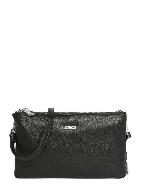 L.CREDI Torba za čez ramo Ella / srebrna črna