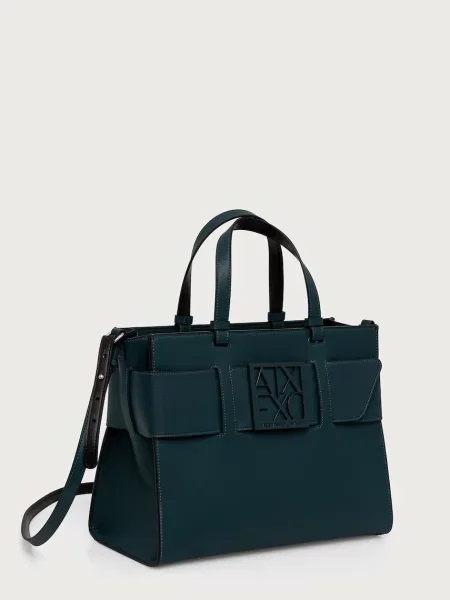 Armani Exchange kabelka dámska z imitácie kože